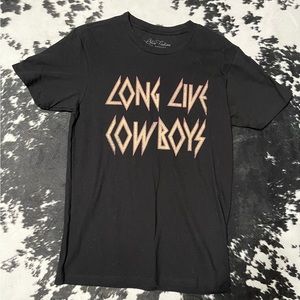 Lotus Fashion Long Live Cowboys Graphic Tee